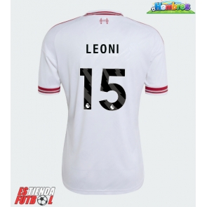 Liverpool Giovanni Leoni #15 Segunda Equipación 2026-27 Manga Corta